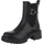 Ital-Design Damen Stiefeletten Chelsea Boots Lederoptik Plateaustiefeletten 87451948 Schwarz Gr. 37 - Schwarz - 37