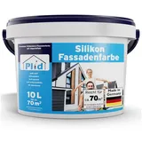 Plid Silikon Fassadenfarbe Weiß matt 10 l