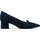 Marco Tozzi Hochfrontpumps für Damen, blau, Größe 37 EU