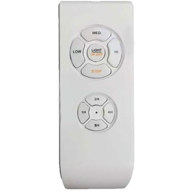 V-Tac 132 cm Deckenventilator weiß inkl. Fernbedienung
