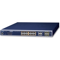 Planet GS-4210 Rackmount Gigabit Ethernet (10/100/1000) Grau