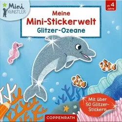 COPPENRATH 95126 Meine Mini-Stickerwelt: Glitzer-Ozeane (Mini-Künstler)