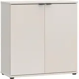 Forte Kommode 80, x 82 cm - Beige, 80,1 breit 82,3 cm hoch x 34,1 cm tief