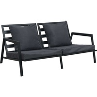 vidaXL Garten-Lounge-Set 5-tlg. grau/dunkelgrau 47819