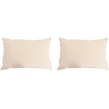 vidaXL KopfKissen 40 x 80 cm Beige