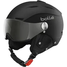 Bollé - BACKLINE VISOR Black Silver Matte - Silver Gun M 56-58cm, Skihelm, Medium, Unisex Erwachsene