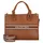 Valentino Aella Henkeltasche Kunstleder Brown