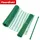 Floordirekt Absperrzaun Set 50 m 100 x 100 cm Grün/Kunststoff