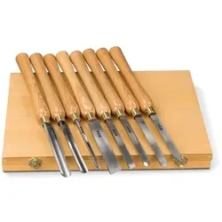 Drechselmesser-Set 8-teilig