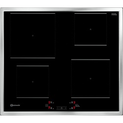 BAUKNECHT Induktions-Kochfeld von SCHOTT CERAN® BQ 2760S FT silberfarben