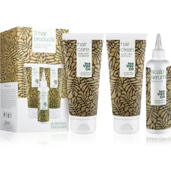 Australian Bodycare 3 Hair Products Set für trockene und juckende Kopfhaut
