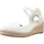 Tommy Hilfiger Mid Wedge Espad Closed Toe Damen Ecru 39