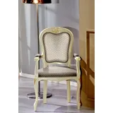 Xlmoebel Stuhl Eleganter Luxus Barock Sessel mit Designer-Look - Italienischer, Hergestellt in Italy rosa