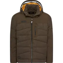 CAMEL ACTIVE Steppjacke mit Kapuze dunkelbraun 54