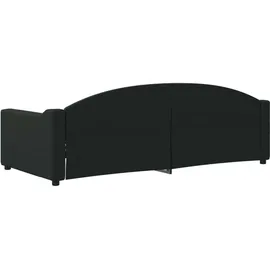 vidaXL Tagesbett 90 x 200 cm schwarz
