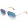 Ray-Ban Aviator Large Metal RB3025 001/3F 62-14 polished gold/light blue gradient