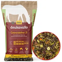 deukavallo Getreidefrei 21, |Getreidefreies Müsli, für Pferde | 21 kg