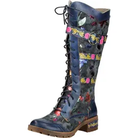LAURA VITA Stiefel blau / mischfarben 37