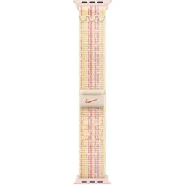 Apple Sport Loop 45 mm starlight/pink