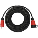 Brennenstuhl Brennenstuhl, 9161250110 Verlängerungskabel, 25 m 1 AC-Ausgänge Draußen Schwarz, Rot