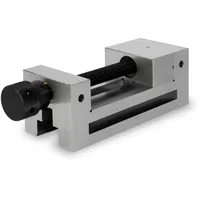 Eberth Präzisionsschraubstock mit Spindel Backenbreite 100mm Spannweite 125mm