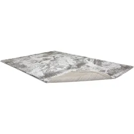 Astra Paulie 250 Hochflor-Teppich 80 x 150 cm Silber
