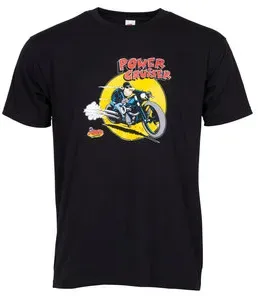 Motomania Powercruiser Tshirt schwarz XL