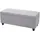 berlinlodge Sitzbank Lars Hellgrau 114 x 45 x 45 cm