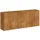 vidaXL Rostig 200 x 40 x 80 cm Braun
