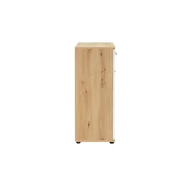 Die Möbelfundgrube Jacky 60 x 85 x 35 cm Weiß