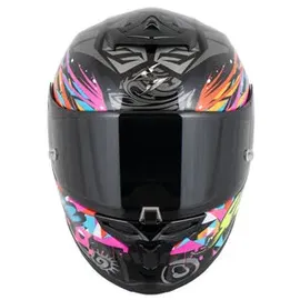 Scorpion EXO-R1 Evo II Air Savage Black-Blue-Pink XS