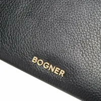 Bogner Wallis Raja Henkeltasche Leder Black