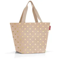 Reisenthel Einkaufsshopper m metallic dots coffee