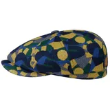 Stetson Flat Cap (1-St) Schirmmütze mit Schirm, Made in the EU blau