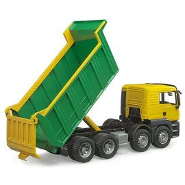 Bruder 03766 - Kipp-LKW Gelb/Grün 1:16