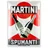 Nostalgic-Art Blechschild, Martini – Spumanti – Geschenk-Idee für Cocktail-Fans, aus Metall, Vintage-Design zur Dekoration, 30 x 40 cm