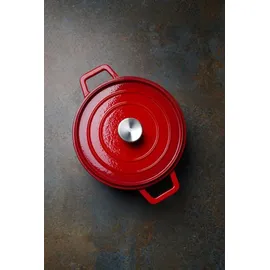 HENDI Gusseisentopf 3,7L 31,7 x 24,0 x 10,5 cm