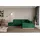 altdecor Ecksofa Ottomane Rechts IREA-L1 232x165x80 cm Grün