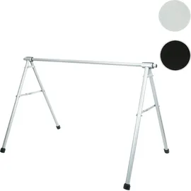 MCW Fahrrad-Sattelständer MCW-K39 Fahrradständer Metall pulverbeschichtet 114x170x114cm ausziehbar silber
