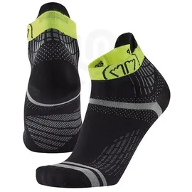 SIDAS Run Feel Laufsocken 2 Paar Schwarz/Gelb 39-40
