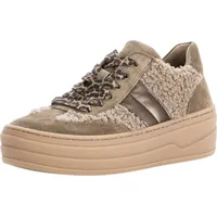 Gabor Plateau Schnürschuhe in Braun | Gr.: 38,5