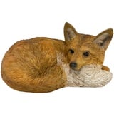 Trendline Dekofigur Fuchs liegend 15,5 x 29 x 19 cm