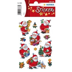 HERMA 3888 10x Sticker DECOR Lustiger Nikolaus