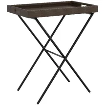 vidaXL Tabletttisch Klappbar 65 x 40 x 75 cm Braun