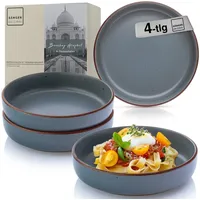 Sänger Bombay Graphit | 4 teilig, aus Steingut, |