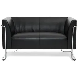 hjh OFFICE Lounge Sofa CURACAO Kunstleder mit Armlehnen