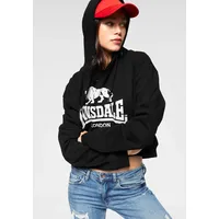 Lonsdale Roxeth Hoodie Schwarz S