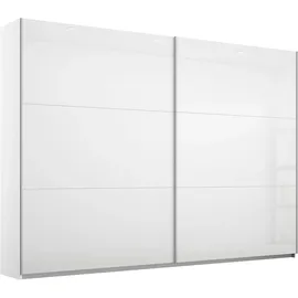 Rauch Schwebetürenschrank RAUCH "AURELIO Kleiderschrank Garderobe TOPSELLER OTTO ́s CHOICE", weiß (alpinweiß, hochglanz weiß), B:261cm H:210cm T:59cm, Holzwerkstoff, Schränke, Schwebetürenschrank, 3 verschiedene Ausstattungsvarianten Griffe aus Metall MADE IN