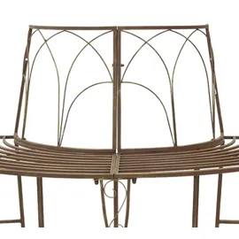 vidaXL Baumbank 160 x 80 x 89 cm Antikbraun