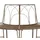 vidaXL Baumbank 160 x 80 x 89 cm Antikbraun